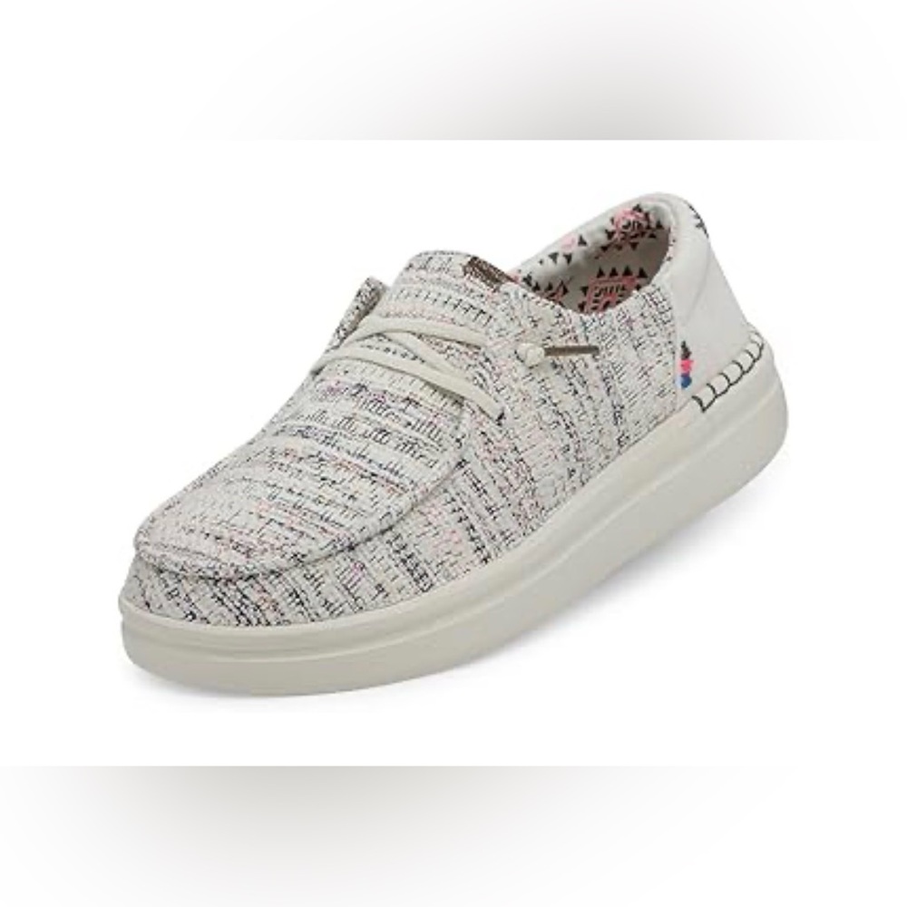 Hey Dude Kids' Sneakers - Cream and Black